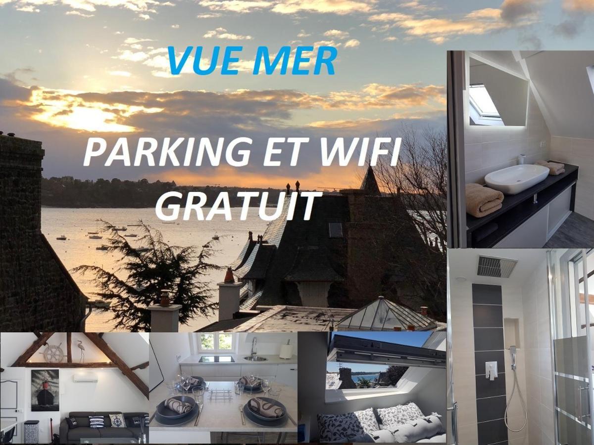 Logement Entier Saint Malo Vue Mer, Proche Ferry, Commerces Et Plage Solidor 50 M Экстерьер фото